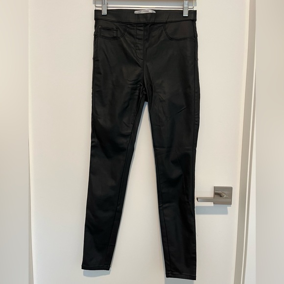 Next Leather-Look Leggings. UK size 10 - Picture 1 of 5